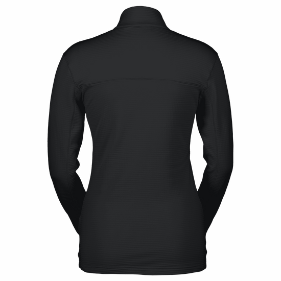 Jersey de capa intermedia SCOTT Defined Light para mujer – Negro – Vista trasera