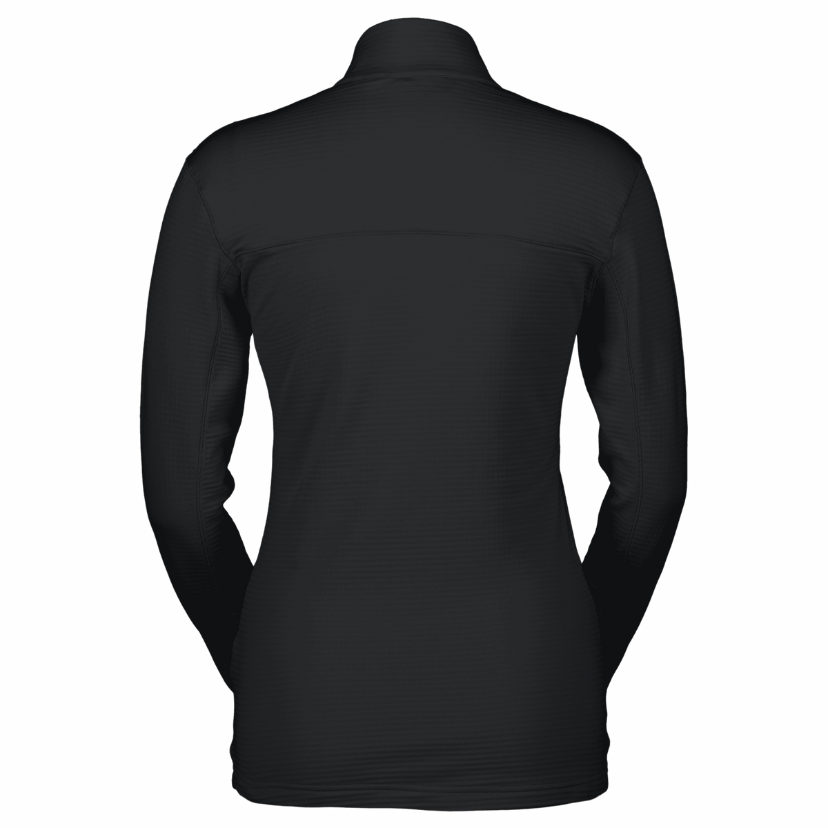 Jersey de capa intermedia SCOTT Defined Light para mujer – Negro – Vista trasera