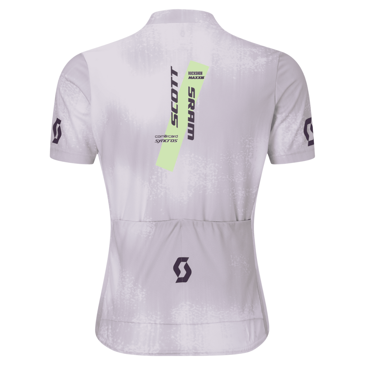 SCOTT Jersey Short Sleeve Kinder – Hush Purple – Rückansicht