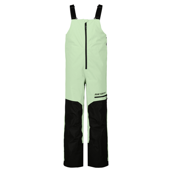 SCOTT Vertic Bib wintersport-overall voor kinderen – Vapour Green, vooraanzicht