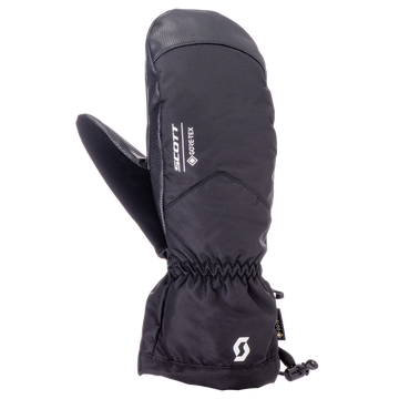 SCOTT Ultimate GORE-TEX Men's Winter Sports Mittens - Black Front at PeakStyle