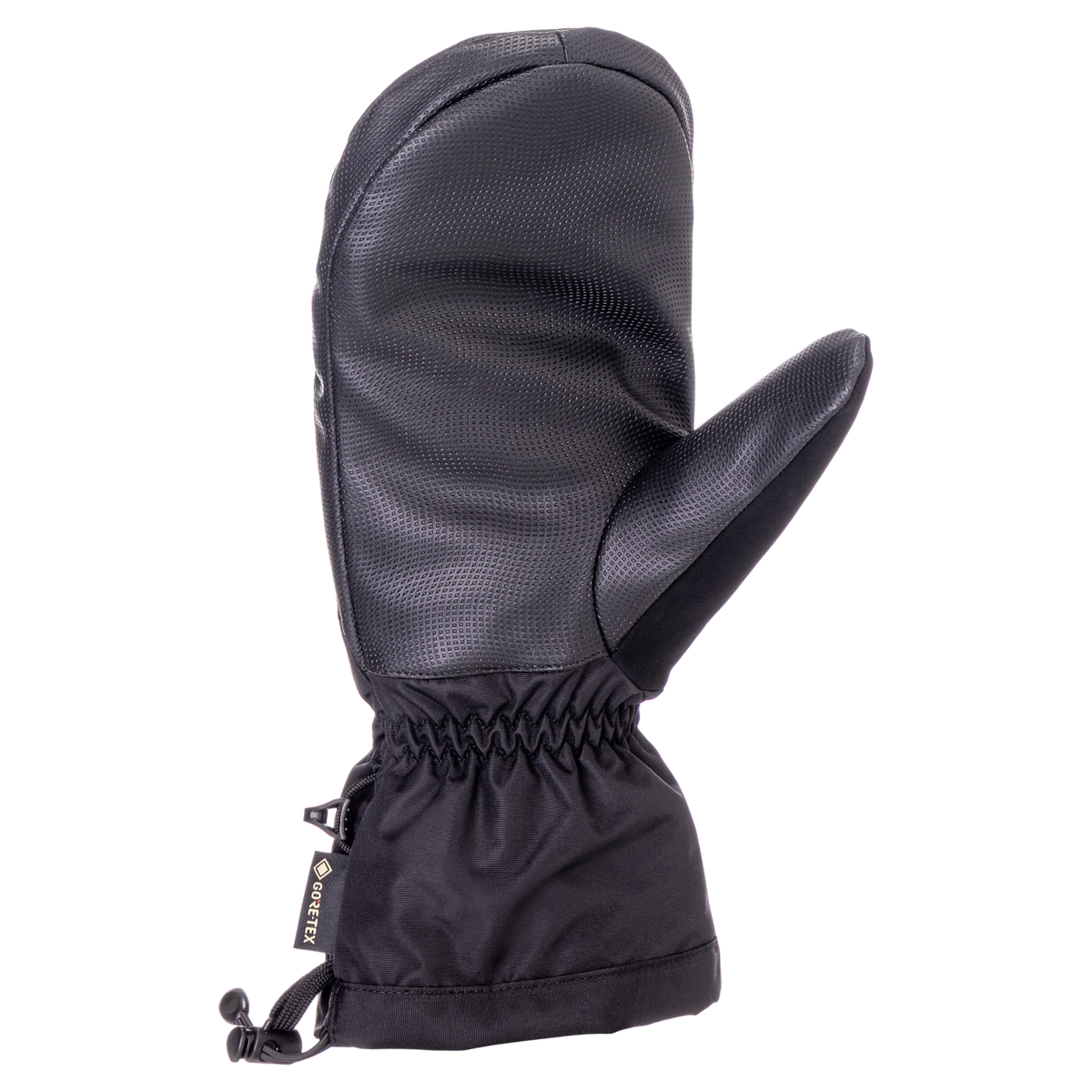 SCOTT Ultimate GORE-TEX Men's Winter Sports Mittens - Black (Back View) at PeakStyle