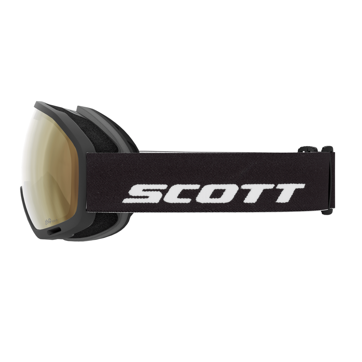 SCOTT Unlimited II OTG Light Sensitive ski goggles in black – view 4