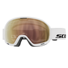 SCOTT Unlimited II OTG Light Sensitive ski goggles in white – view 1