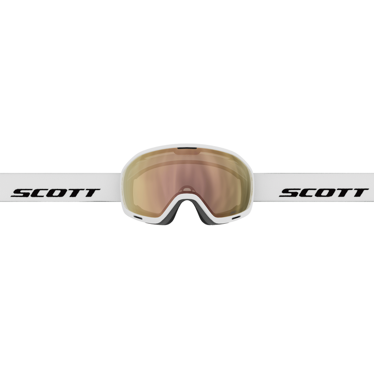SCOTT Unlimited II OTG Light Sensitive ski goggles in white – view 2