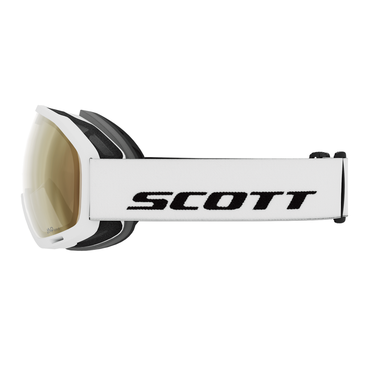 SCOTT Unlimited II OTG Light Sensitive ski goggles in white – view 4