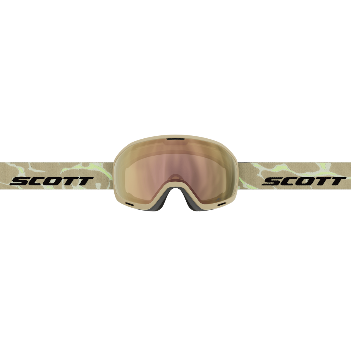 SCOTT Unlimited II OTG Light Sensitive Ski Goggles in Mojave Beige – View 2