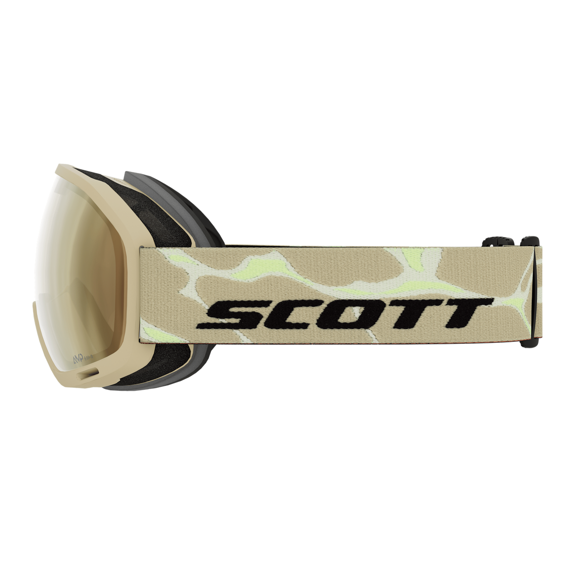 SCOTT Unlimited II OTG Light Sensitive Ski Goggles in Mojave Beige – View 4