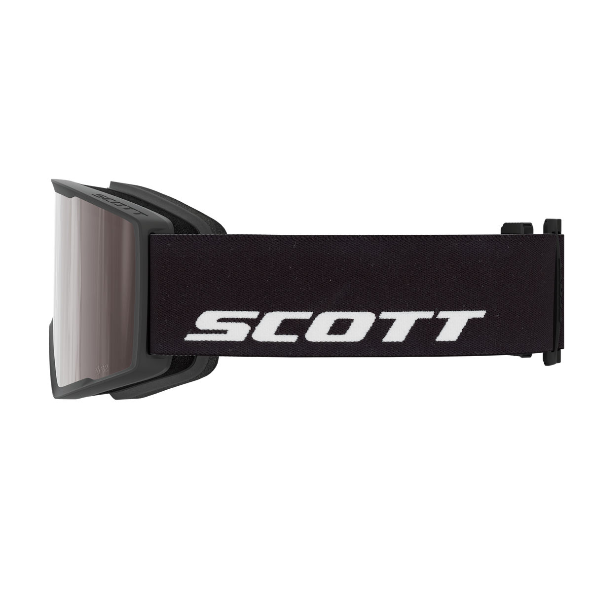 SCOTT Trace Pro Skibrille – Black - Silver Chrome S2 – Ansicht 4