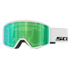 SCOTT Trace Pro Skibrille – White - Green Chrome S2 – Ansicht 1