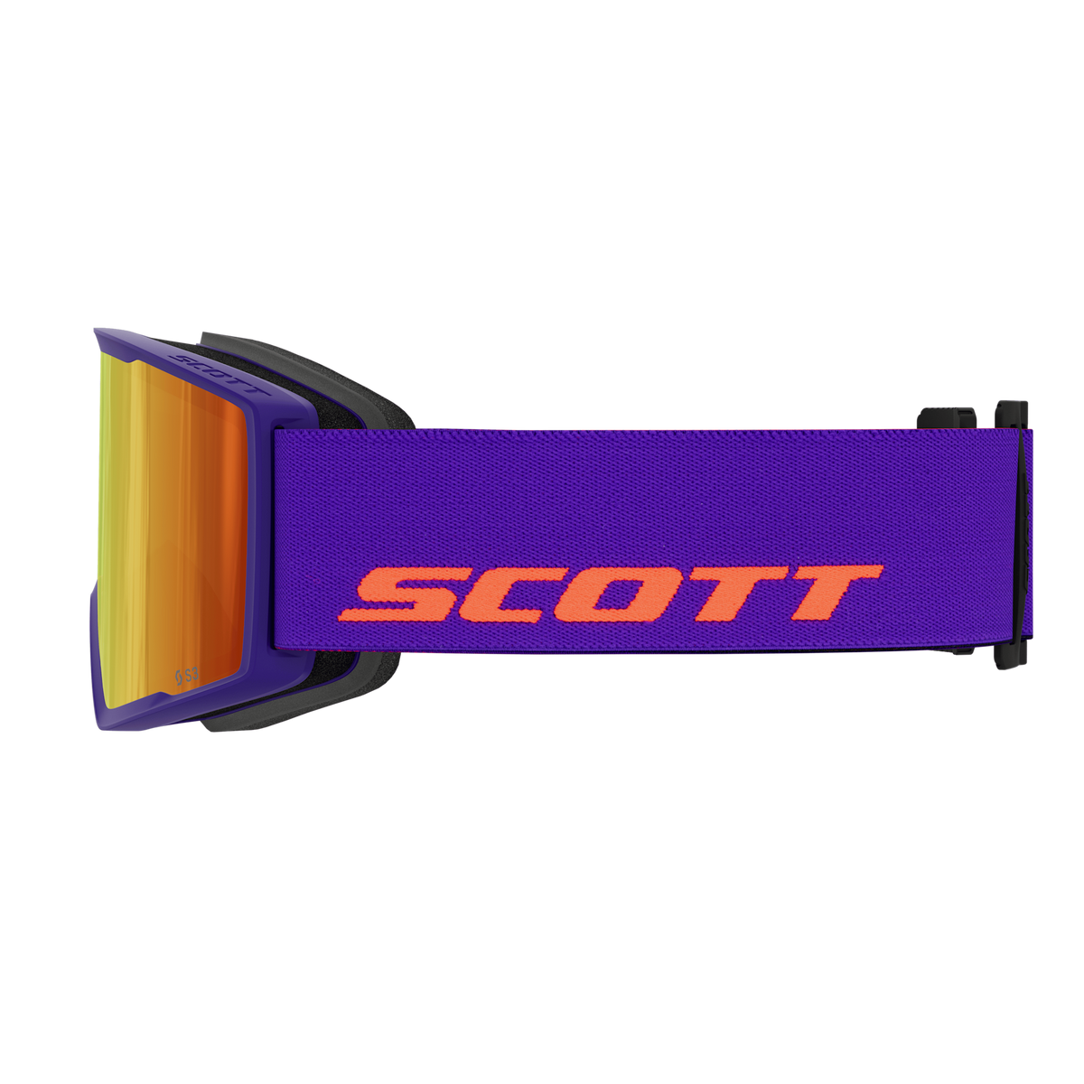 SCOTT Trace Pro Skibrille – Purple - Orange - Red Chrome S3 – Ansicht 4