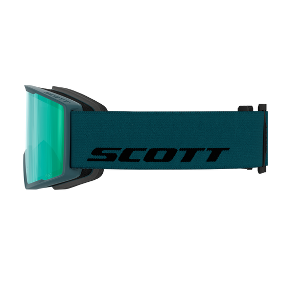 SCOTT Trace Pro Skibrille – Petrol Green - Green Chrome S2 – Ansicht 4