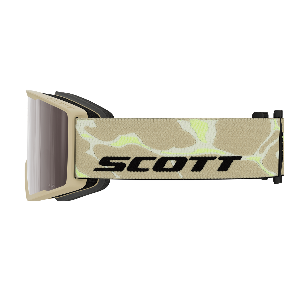 SCOTT Trace Pro Skibrille – Mojave Beige - Silver Chrome S2 – Ansicht 4