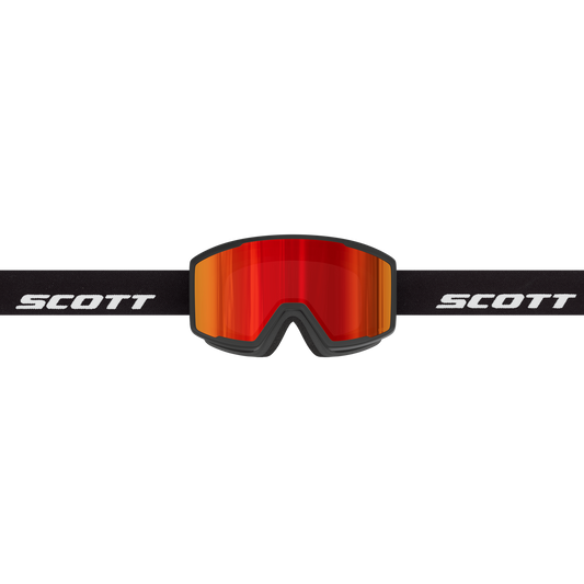 SCOTT Trace Pro Compact Skibrille – Black - Red Chrome S3 – Ansicht 2