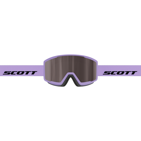 SCOTT Trace Pro Compact Skibrille – Sherbet Purple - Black - Silver Chrome S2 – Ansicht 2