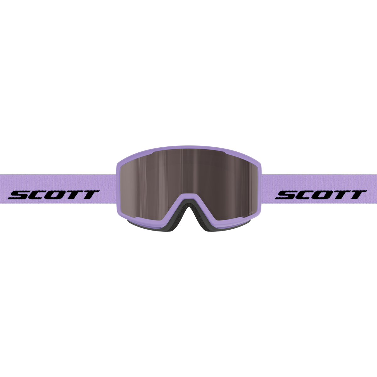 SCOTT Trace Pro Compact Skibrille – Sherbet Purple - Black - Silver Chrome S2 – Ansicht 2