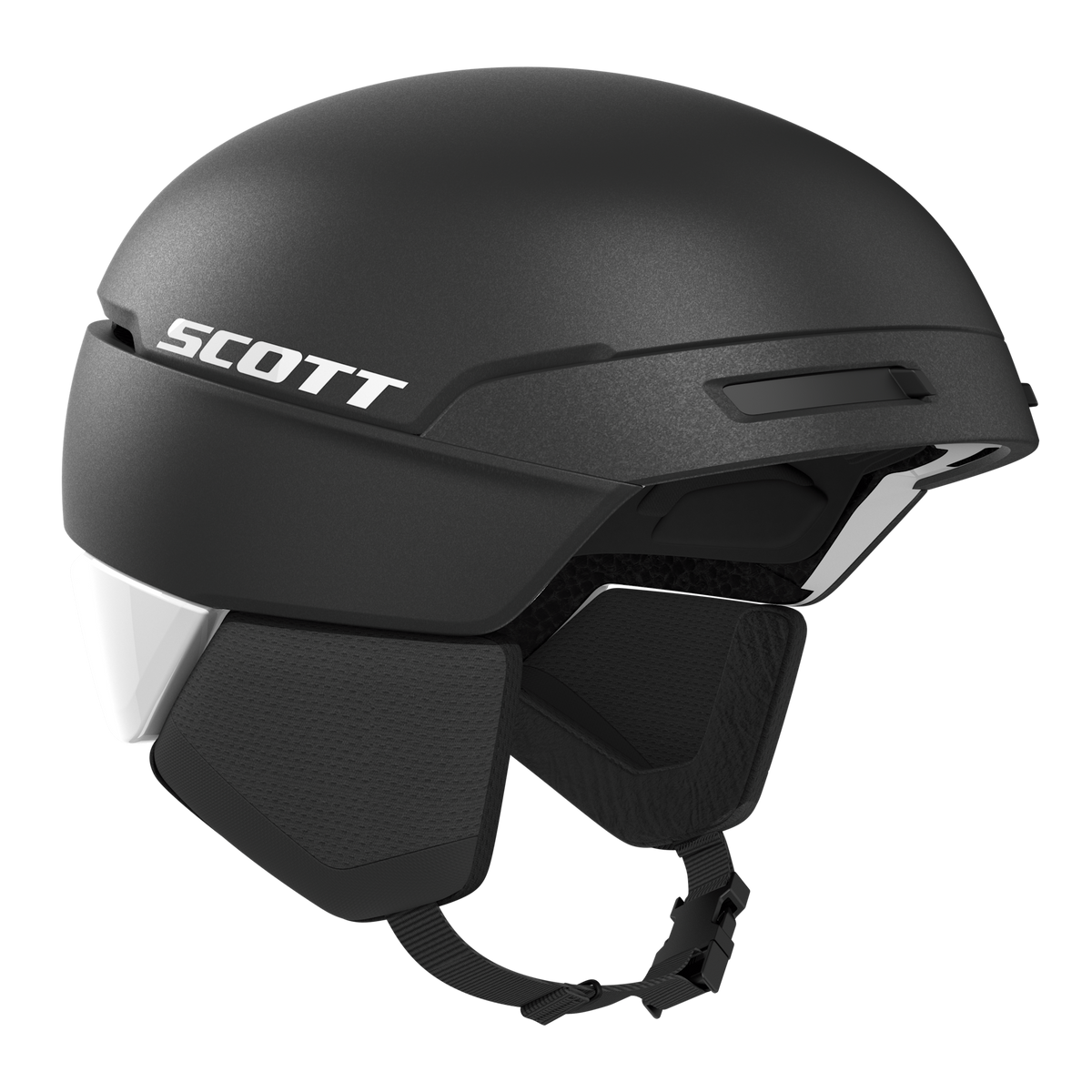 SCOTT Flow Mips Skihelm Black - White