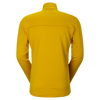 SCOTT Defined Light Midlayer Sweater for Men - Sundial Yellow (Back View) at PeakStyle