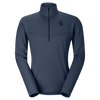 SCOTT Defined Light Men's Midlayer Sweater - Dusk Blue (Front View) at PeakStyle