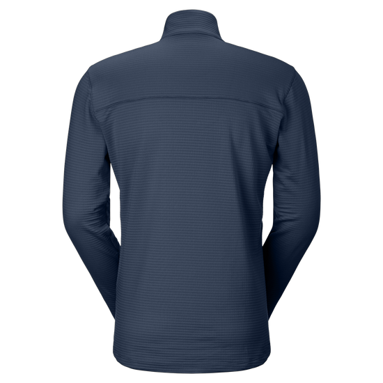 SCOTT Defined Light Men's Midlayer Sweater - Dusk Blue (Back View) at PeakStyle