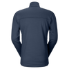 SCOTT Defined Light Men's Midlayer Sweater - Dusk Blue (Back View) at PeakStyle