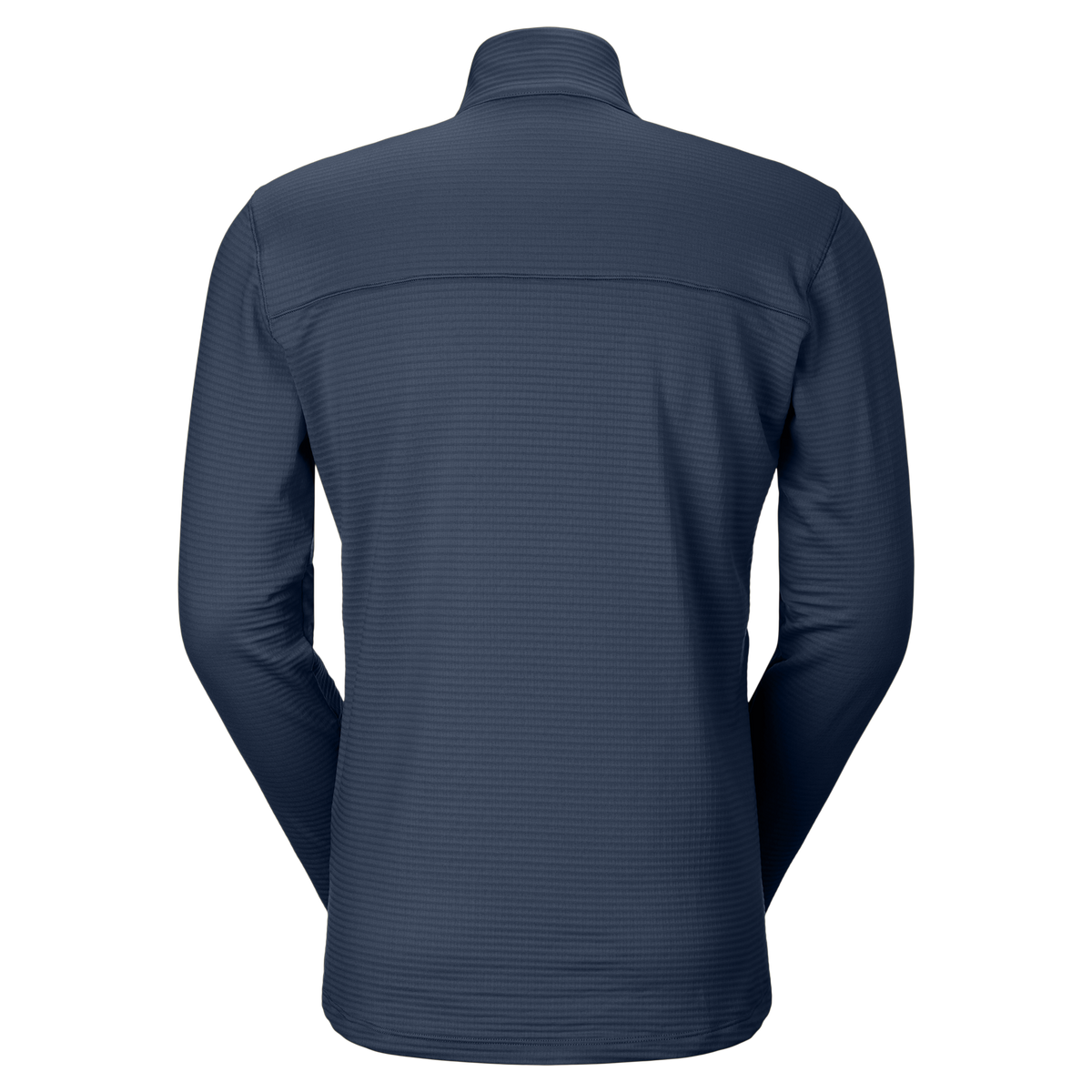 SCOTT Defined Light Men's Midlayer Sweater - Dusk Blue (Back View) at PeakStyle