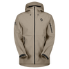 Giacca da sci SCOTT Explorair 3L da uomo – Beige Portobello – Vista frontale