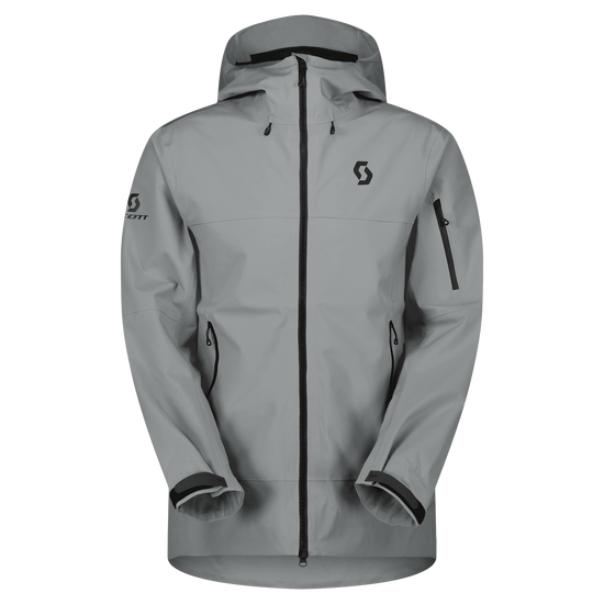 Giacca da sci SCOTT Explorair 3L da uomo – Fog Blue – Vista frontale