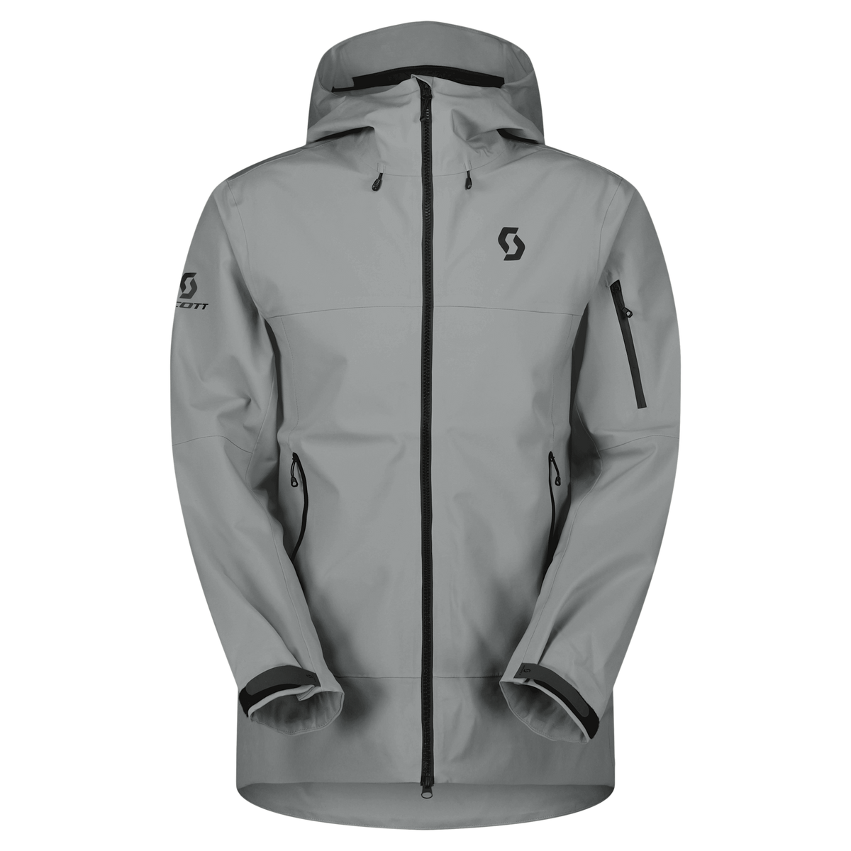 Giacca da sci SCOTT Explorair 3L da uomo – Fog Blue – Vista frontale