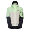Giacca da sci SCOTT Explorair 3L da uomo – Vapour Green - Black – Vista frontale