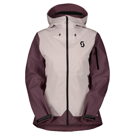 SCOTT Explorair 3L Wintersportjacke Damen – Wax Pink - Cocoa Red