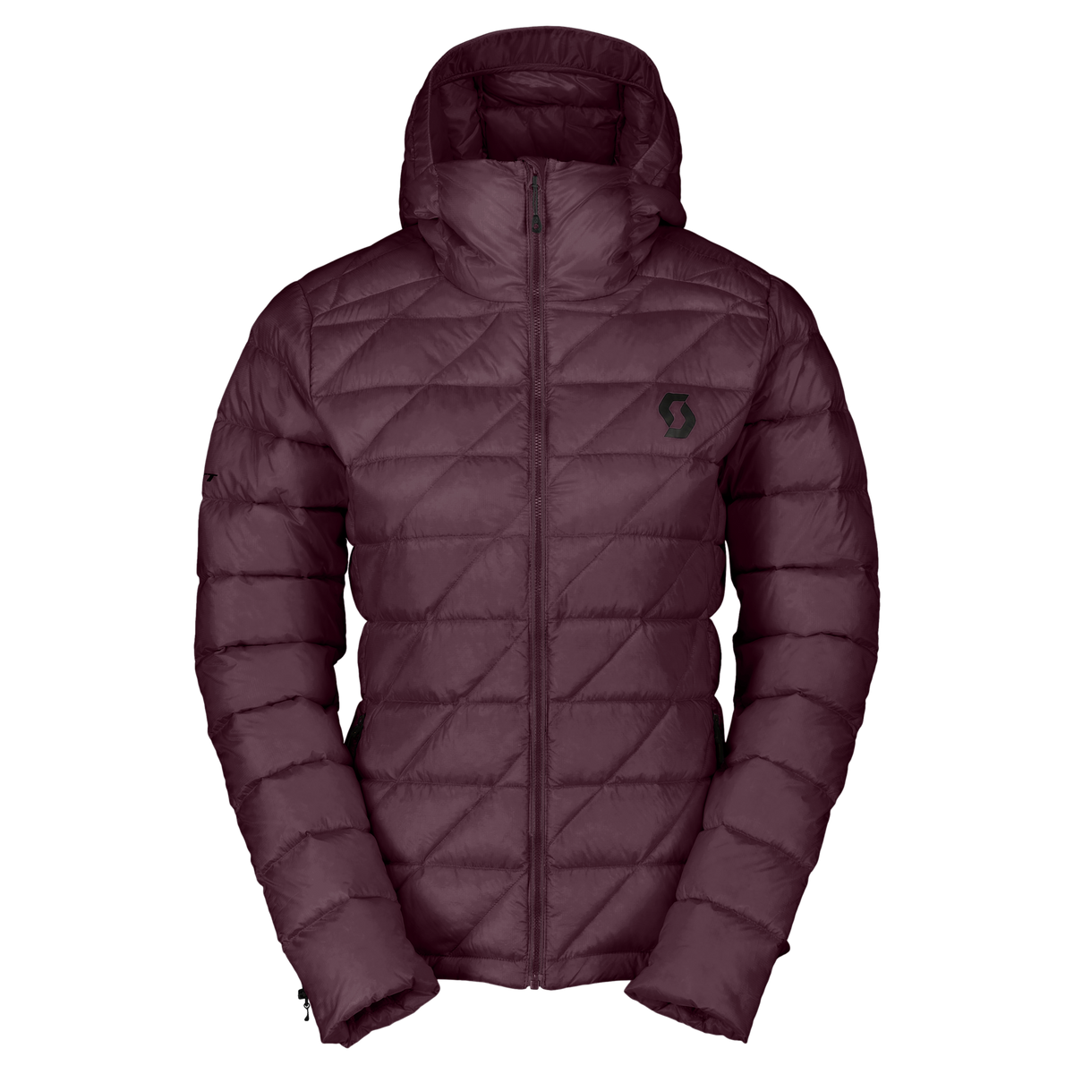 SCOTT Insuloft Light donsjas voor dames – Cocoa Red – vooraanzicht