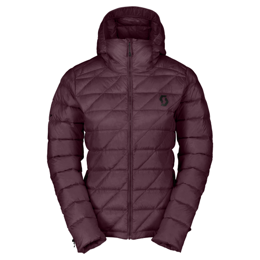 Chaqueta de plumón SCOTT Insuloft Light para mujer – Cocoa Red – Vista frontal