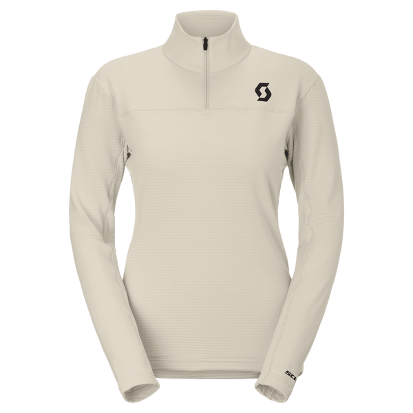 Pull mi-couche SCOTT Defined Light pour femme – Beige Latte – Vue de face