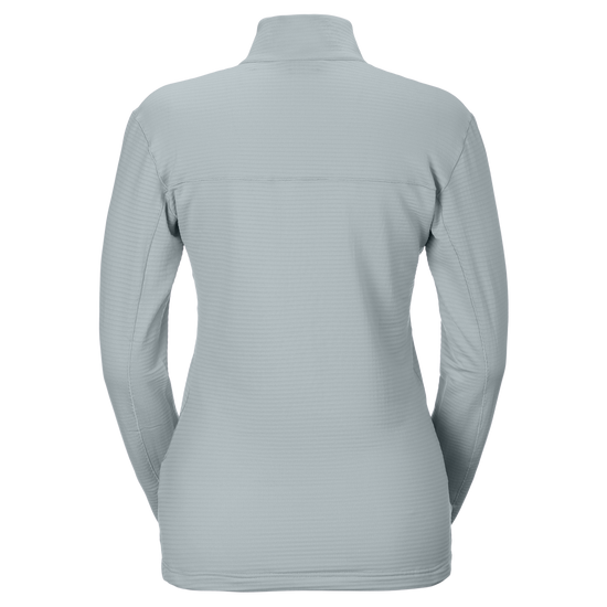 Jersey de capa intermedia SCOTT Defined Light para mujer – Mist Blue – Vista trasera