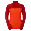 Jersey de capa intermedia SCOTT Defined Light para mujer – Turbo Red - Toasted Red – Vista frontal