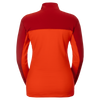 Jersey de capa intermedia SCOTT Defined Light para mujer – Turbo Red - Toasted Red – Vista trasera