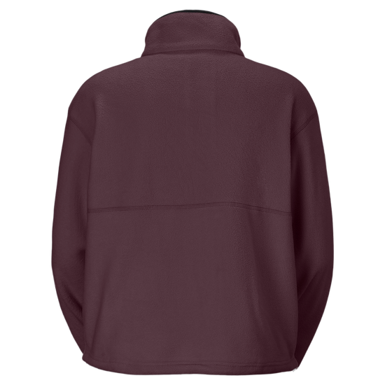 Maglione in pile SCOTT Escape Original da donna - Cocoa Red, vista da dietro