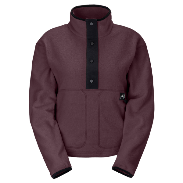 Jersey de forro polar SCOTT Escape Original para mujer - Cocoa Red, vista frontal