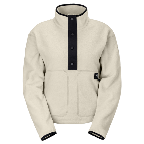Maglione in pile SCOTT Escape Original da donna - Beige Latte, vista frontale