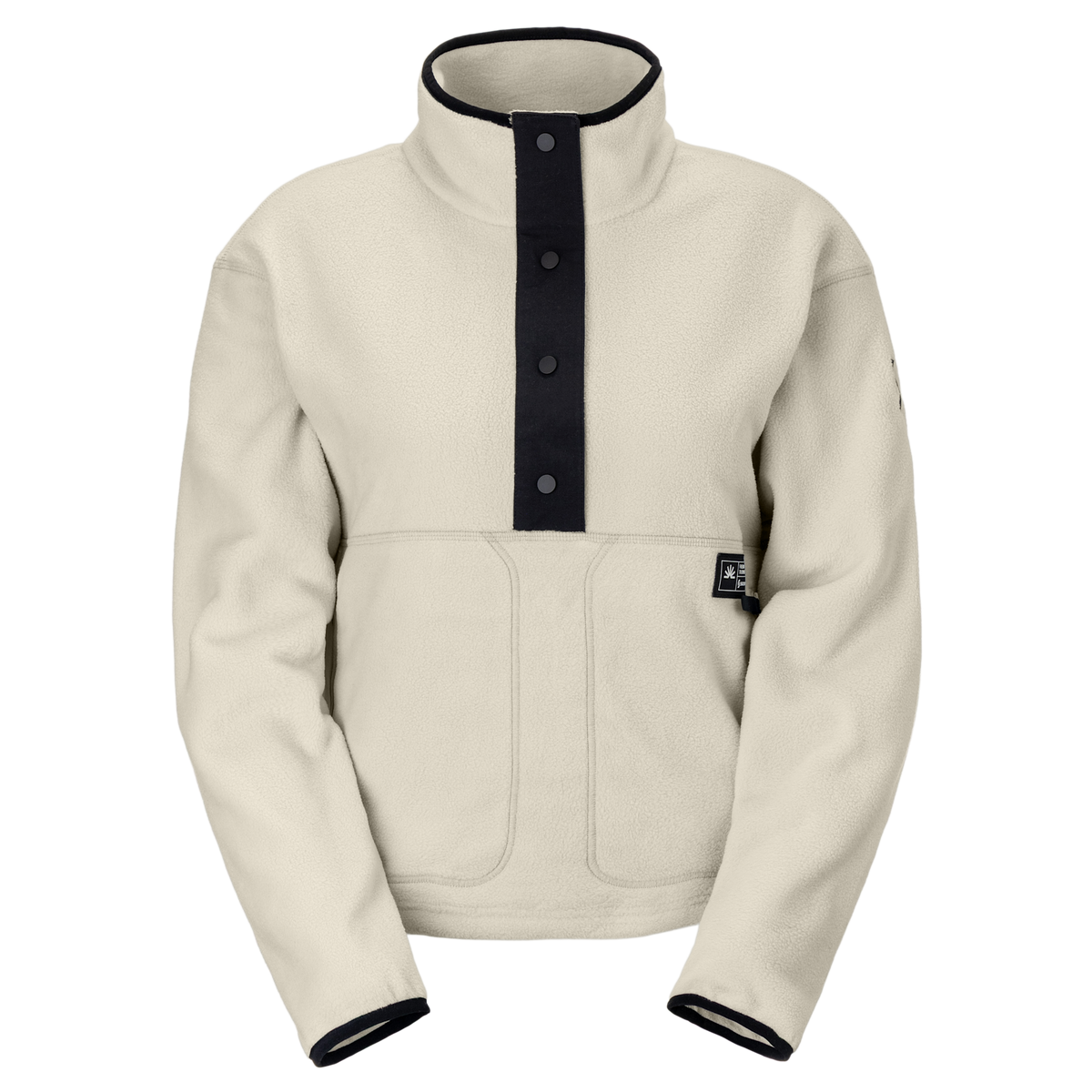 Maglione in pile SCOTT Escape Original da donna - Beige Latte, vista frontale