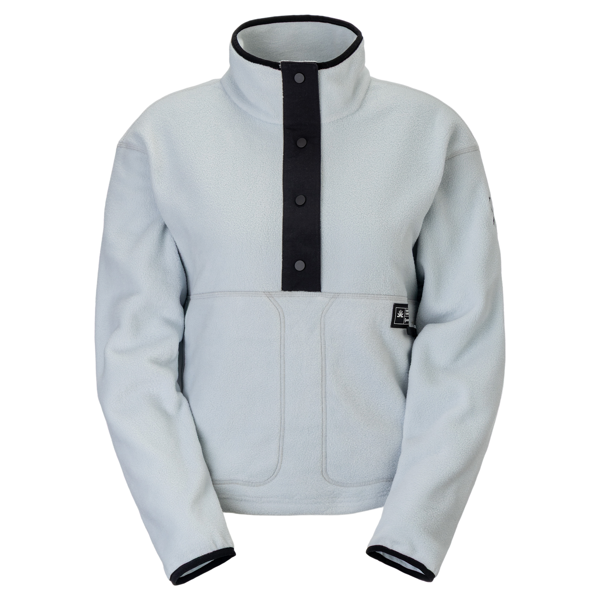 Maglione in pile SCOTT Escape Original da donna - Mist Blue, vista frontale