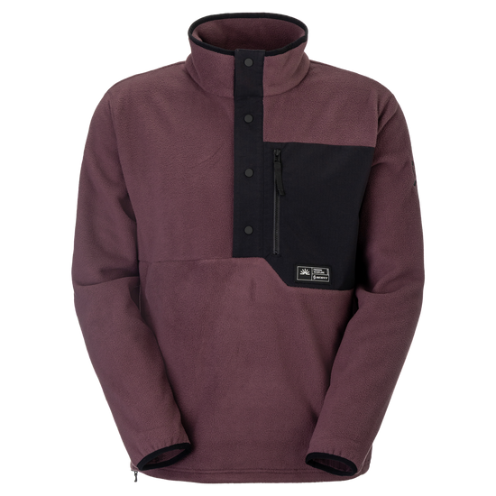 SCOTT Escape Original fleecetrui voor heren - Cocoa Red, vooraanzicht
