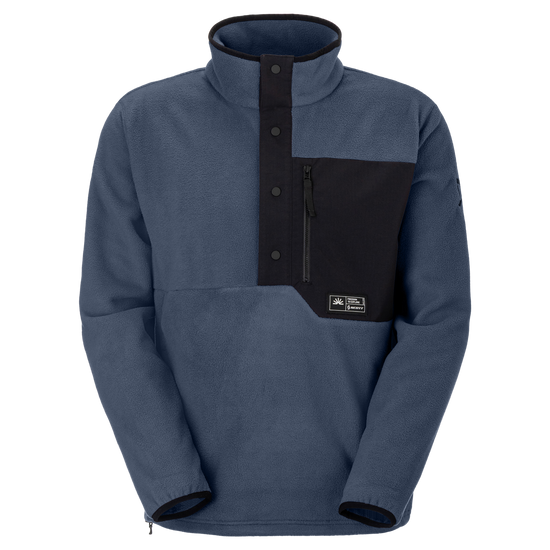 SCOTT Escape Original fleece-trui voor heren – Dusk Blue, vooraanzicht