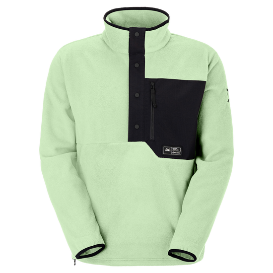 SCOTT Escape Original fleece-trui voor heren – Vapour Green, vooraanzicht