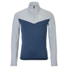 SCOTT Defined Light Midlayer-Pullover Kinder – Mist Blue - Dusk Blue Vorderansicht