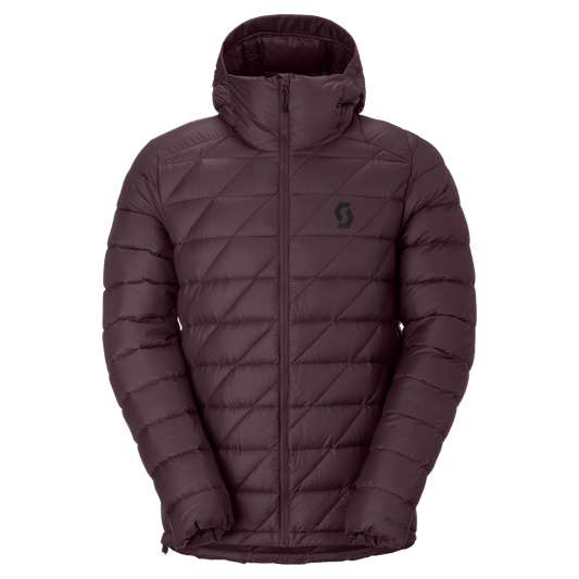 Chaqueta de plumón SCOTT Insuloft Light para hombre – Cocoa Red – Vista frontal