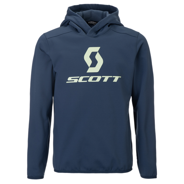SCOTT Defined Warm Midlayer-hoodie voor kinderen - Dusk Blue bij PeakStyle