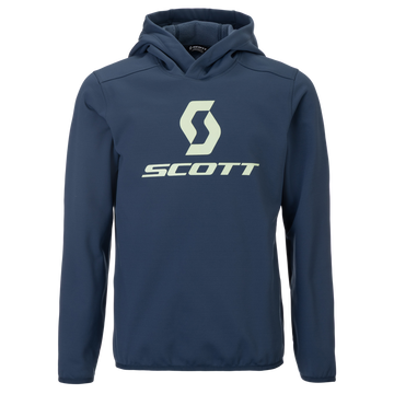 Felpa con cappuccio SCOTT Defined Warm Midlayer per bambini - Dusk Blue su PeakStyle