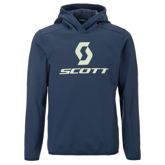 SCOTT Defined Warm Midlayer-hoodie voor kinderen - Dusk Blue bij PeakStyle